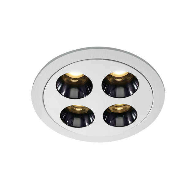 10110H/W/W WEISS EINBAU LED 10W WW IP20 38° 230V DARK LIGHT