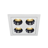 50110H/W/W WEISS EINBAU LED 10W WW IP20 38° 230V DARK LIGHT