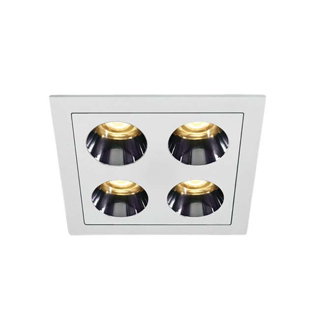 50110H/W/W WEISS EINBAU LED 10W WW IP20 38° 230V DARK LIGHT