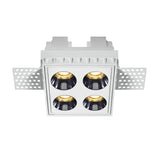 50110HTR/W/W WEISS TRIMLESS LED 10W WW IP20 38° 230V