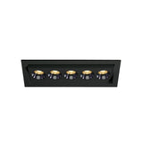 51012H/B/W SCHWARZ EINBAU LED 12W WW IP20 38° 230V