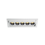 51012H/W/W WEISS EINBAU LED 12W WW IP20 38° 230V ADJUSTABLE