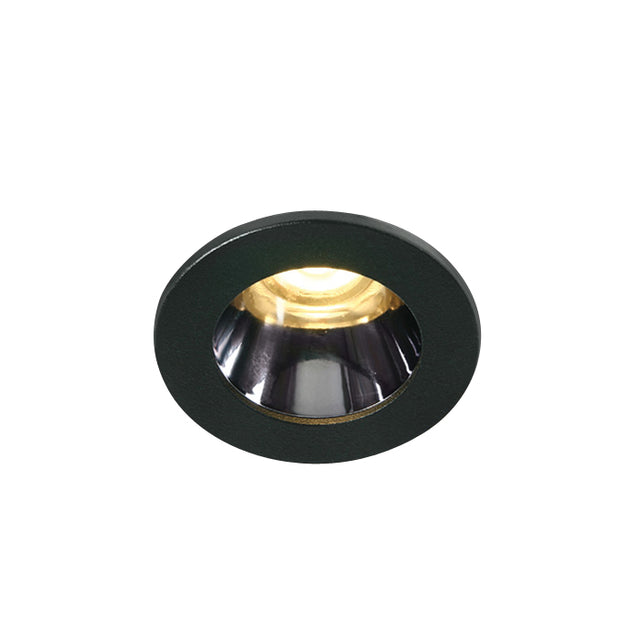 10103H/B/W SCHWARZ LED 3W WW IP20 38° 230V DARK LIGHT