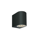 67142F/B SCHWARZ WALL LIGHT GU10 6W IP65