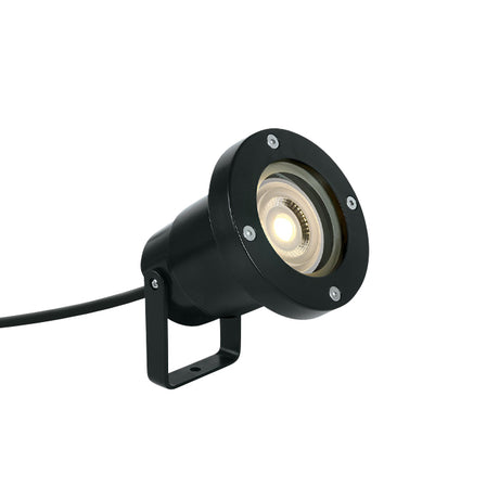 67202G/B SCHWARZ SPOT GU10 6W IP65 100-240V