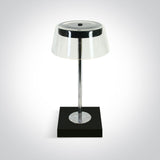 61090/B SCHWARZ 2,5W TISCHLAMPE AKKU USB IP65 DIMMBAR
