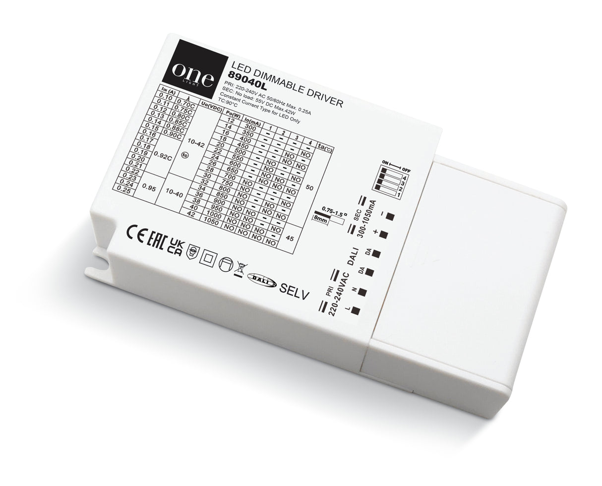 89040L DALI & PUSH TO DIM TREIBER CONSTANT CURRENT 230V