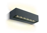 67526B1/AN/W ANTHRACITE 2x6W WW IP65 230V