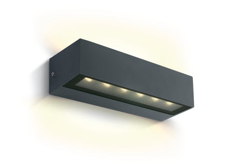 67526B1/AN/W ANTHRACITE 2x6W WW IP65 230V