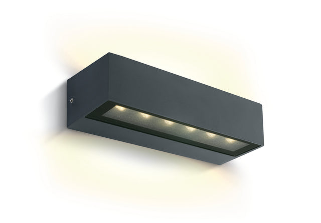 67526B1/AN/W ANTHRACITE 2x6W WW IP65 230V