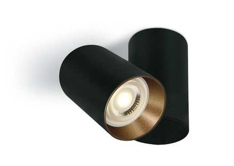 65105E/B SCHWARZ GU10 10W DARK LIGHT