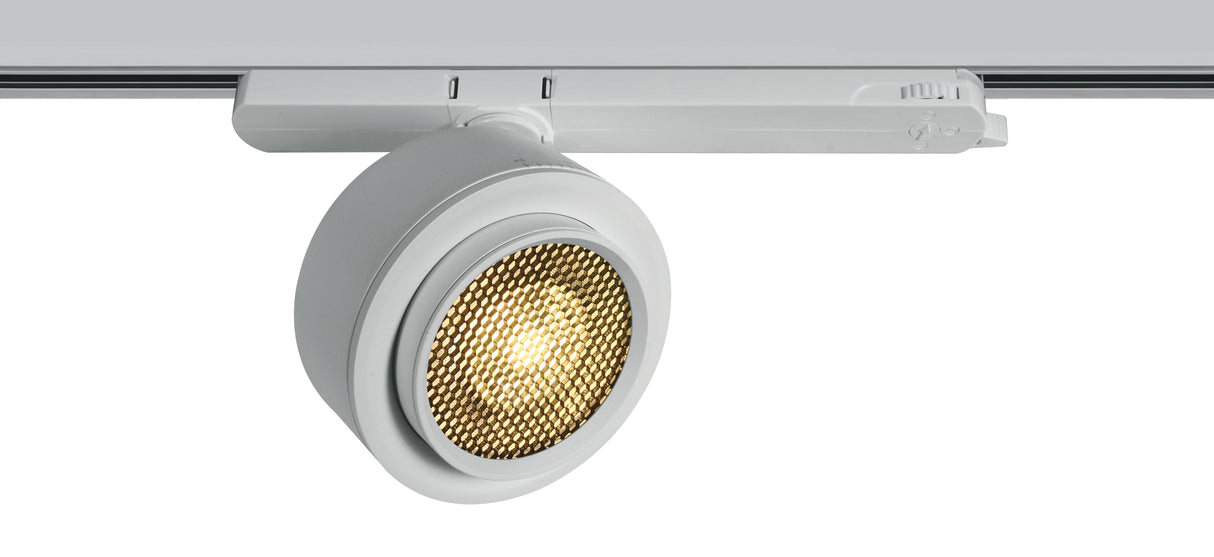 65662BT/W/W WEISS TRACK SPOT 25W WW 15-45° 230V HONEYCOMB