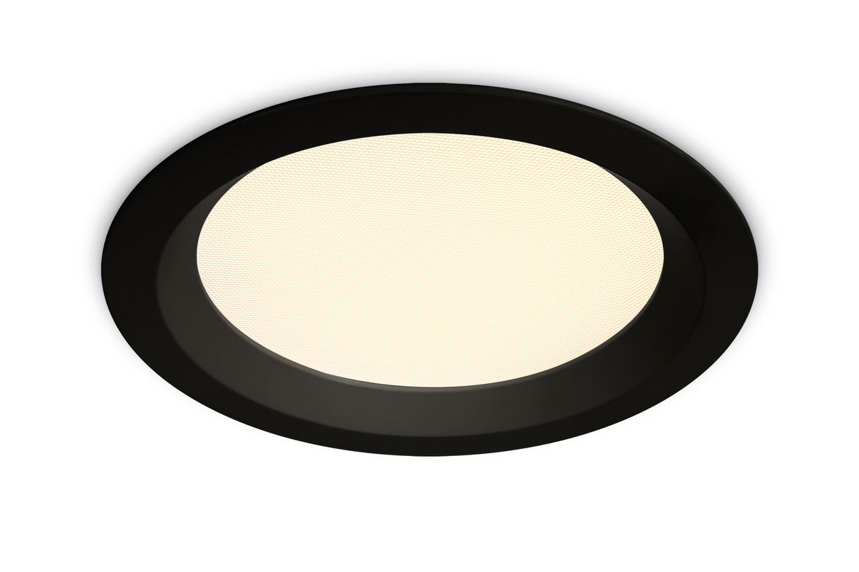 10113UV/B/V SCHWARZ SMD LED UGR19 13W CCTV IP44 230V
