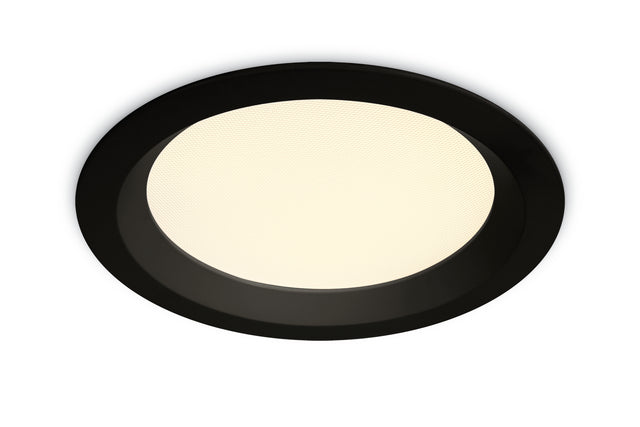 10113UV/B/V SCHWARZ SMD LED UGR19 13W CCTV IP44 230V