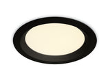 10130UV/B/V SCHWARZ SMD LED UGR19 30W CCTV IP44 230V