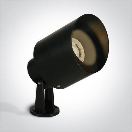 67204G/B SCHWARZ SPOT GU10 10W IP65 100-240V
