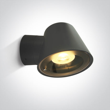 67534A/AN ANTHRACITE WALL LIGHT GU10 6W IP65 100-240V