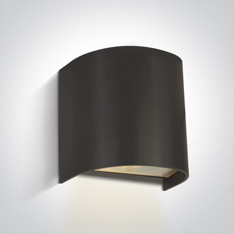 67536A/AN ANTHRACITE WALL LIGHT GU10 6W IP65 100-240V