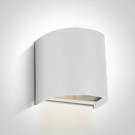 67536A/W WEISS WALL LIGHT GU10 6W IP65 100-240V