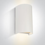 67536B/W WEISS WALL LIGHT GU10 2x6W IP65 100-240V