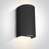 67536B/AN ANTHRACITE WALL LIGHT GU10 2x6W IP65 100-240V