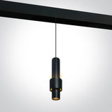 42132L/B/W SCHWARZ 7W PENDANT WW 48V IP20 DARK LIGHT DALI
