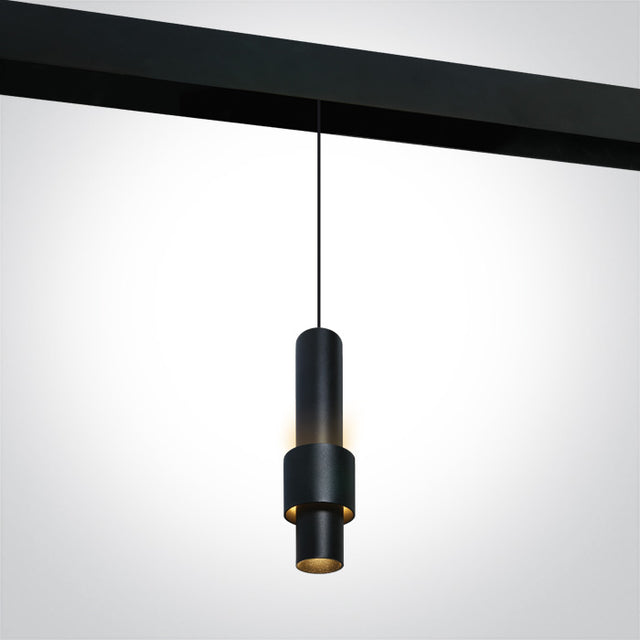 42132L/B/W SCHWARZ 7W PENDANT WW 48V IP20 DARK LIGHT DALI