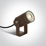 67198G/BR BROWN GARDEN SPOT GU10 10W IP65