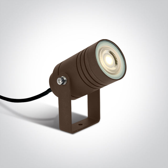 67198G/BR BROWN GARDEN SPOT GU10 10W IP65