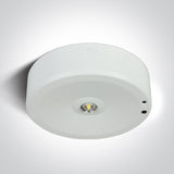 89412/W WEISS 3W NOTLEUCHTE 3hrs 230V SELF TEST