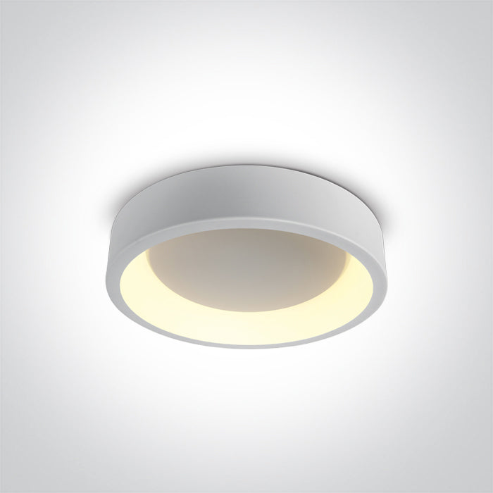 62132N/W/V WEISS PLAFO LED 32W CCTV IP20 230V