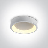62132N/W/V WEISS PLAFO LED 32W CCTV IP20 230V
