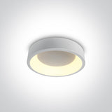 62130N/W/V WEISS PLAFO LED 20W CCTV IP20 230V