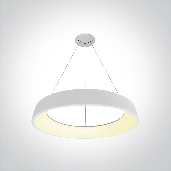 62142NB/W/V WEISS PENDANT LED 42W CCTV IP20 230V