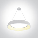 62142NB/W/V WEISS PENDANT LED 42W CCTV IP20 230V