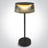 61106/B/W SCHWARZ TISCHLAMPE 2W WW IP44 USB AKKU DIMMBAR