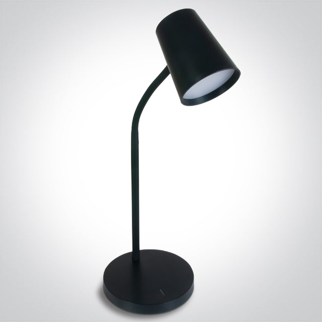 61110/B/W SCHWARZ TISCHLAMPE LED 5W WW DIMMBAR 230V EU PLUG