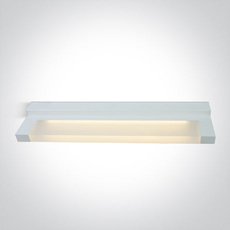 38120°/W/W WEISS LED BATHROOM / WALL LIGHT 20W WW IP44 230V