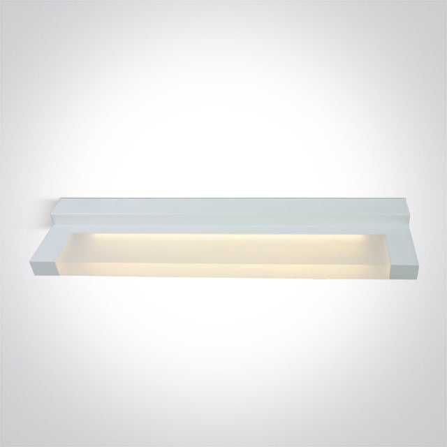 38120°/W/W WEISS LED BATHROOM / WALL LIGHT 20W WW IP44 230V