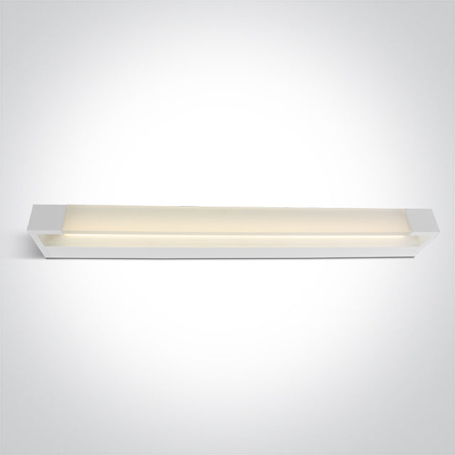 38120R/W/W WEISS LED BATHROOM / WALL LIGHT 20W WW IP44 230V
