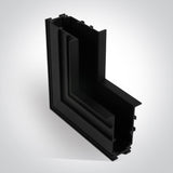 42012BRB/B SCHWARZ EINBAU ECKE WALL TO WALL (IN)