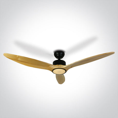 6312L/B/V LIGHT WOOD SCHWARZ ROD FAN 25W LED 22W CCTV IP20