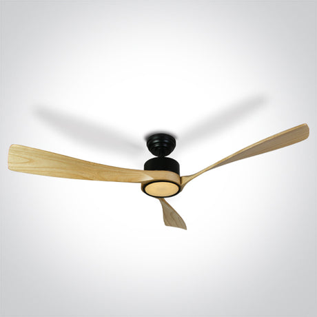 6314L/B/V LIGHT WOOD SCHWARZ ROD FAN 40W LED 22W CCTV IP20