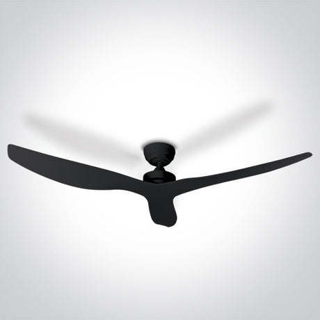 6316/B SCHWARZ ABS ROD FAN 30W IP20 230V