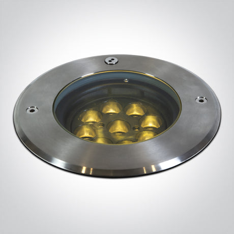 69074B/W SS316L IP67 INGRUND ADJUSTABLE 9x1,5W WW 230V