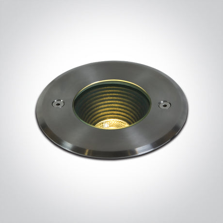 69070B/W SS316L IP67 INGRUND COB 10W WW  230V DARK LIGHT