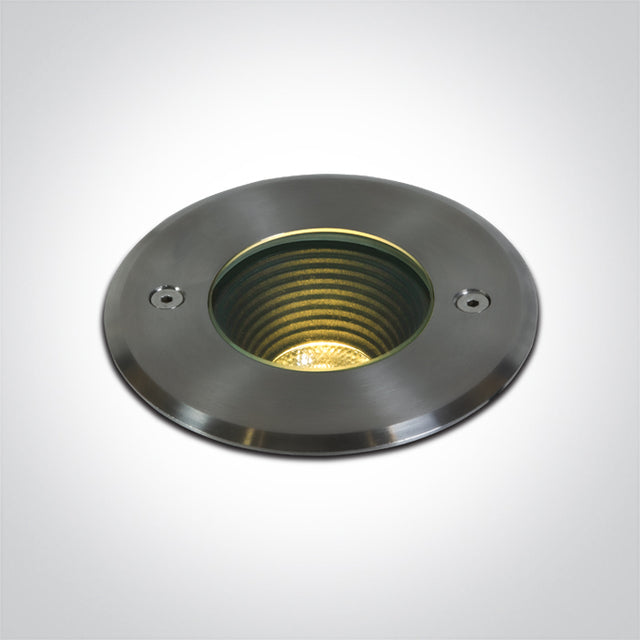 69070B/W SS316L IP67 INGRUND COB 10W WW  230V DARK LIGHT