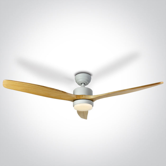 6308L/W/V LIGHT WOOD WEISS ROD FAN 35W LED 22W CCTV IP20