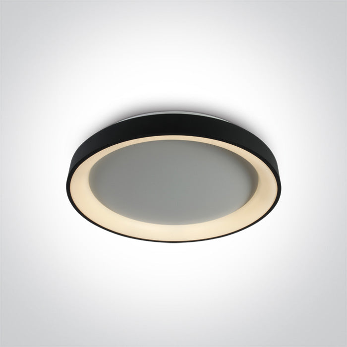 62130L/B/V SCHWARZ PLAFO LED 30W CCTV IP20 230V DIMMBAR