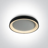 62130L/B/V SCHWARZ PLAFO LED 30W CCTV IP20 230V DIMMBAR